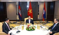 Vietnamese, Cambodian, Lao PMs hold working breakfast on sidelines of 46th ASEAN Summit