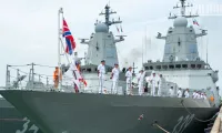 Russian naval fleet visits Da Nang