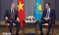 In Pictures: General Secretary To Lam met with Chairman of the Senate of the Parliament of Kazakhstan