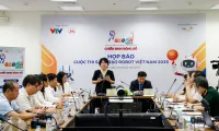 Robocon Vietnam 2025: A Battle Between Robot ‘Players’ on the High-Tech Basketball Court