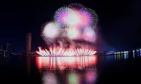 Vietnamese, Polish teams wow audiences at Da Nang International Fireworks Festival