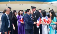 Vietnamese PM arrives in Nice, beginning working trip to France