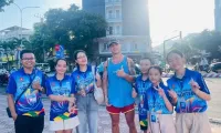 Young volunteers guide tourists in Nha Trang
