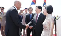 State President Luong Cuong arrives in Cairo, beginning state visit to Egypt