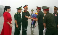 Welcome ceremony held for Lao officers, soldiers joining National Day parade