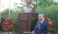 President Ho Chi Minh statue inaugurated at Vietnamese Embassy in RoK