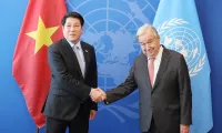Vietnamese leader affirms support for UN's central role in global governance