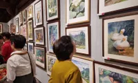 International watercolour painting exhibition opens in Hanoi
