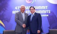 PM meets with European Council President on 47th ASEAN Summit sidelines