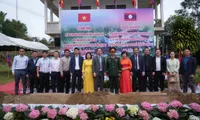 Ground was broken   for the Radio and Television    Construction Project in Houaphanh Province (Laos)
