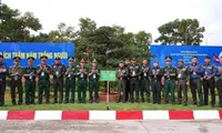 Young Vietnamese, Cambodian officers promote friendship exchange