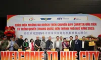 Hue welcomes first charter flight from China’s Shenzhen