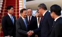 Sultan of Brunei arrives in Ha Noi, beginning state visit to Viet Nam