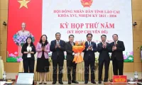 Nguyen Tuan Anh elected as Chairman of Lao Cai provincial People's Committee