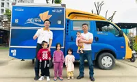 Kindness Bus's “sparks of love” to warm up winter in Nghe An