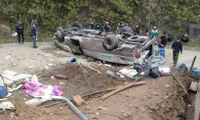 At least nine killed as passenger coach overturns in northern Lao Cai province