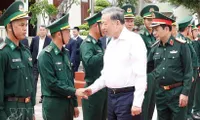 Party chief extends Tet greetings to border guards in Dak Lak province