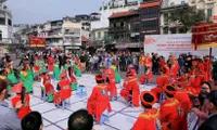 Human chess – A traditional Vietnamese cultural beauty festival opens in Hanoi