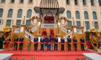 Party, State leaders attend inauguration of upgraded Presidential Office headquarters