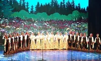 Omsk Russian folk choir performs in Ho Chi Minh City