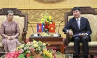 Cambodian solidarity front delegation visits Ninh Binh to boost bilateral ties