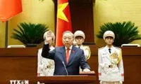 Congratulations extended to Vietnam's newly elected key leaders