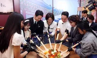 RoK First Lady experiences Korea Culture and Tourism Festival in Vietnam