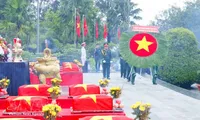 Nghe An repatriates remains of 72 volunteer soldiers, experts from Laos