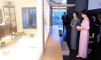 Vietnamese, Korean First Ladies visit Vietnam Museum of Ethnology