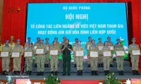 Vietnam readies seven new unit types for UN peacekeeping
