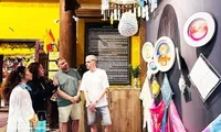 Vietnamese silk gets modern pitch inside Hanoi communal house