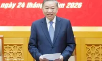 Top leader askes for building modern army based on science, technology