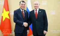 Prime Minister meets with Russian President