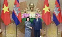 Top Vietnamese, Cambodian legislators reaffirm commitment to deepening bilateral ties