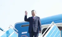 Top leader departs for state visits to Australia, New Zealand