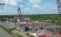 Ca Mau- Dat Mui expressway construction gains pace