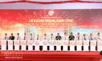Major projects launched, inaugurated nationwide ahead of National Day