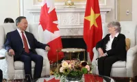 Top leader meets with Governor General of Canada