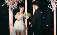 Diệu Nhi bất ngờ hát tặng chú rể, khách mời phải nén cười Diệu Nhi bất ngờ hát tặng chú rể, khách mời phải nén cười