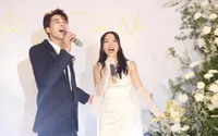 Diệu Nhi - Anh Tú song ca trong tiệc cưới ở Hà Nội Diệu Nhi - Anh Tú song ca trong tiệc cưới ở Hà Nội