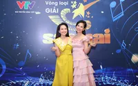 Bộ đôi MC xinh đẹp "song Mỹ" đọ sắc trên thảm đỏ Sao Mai