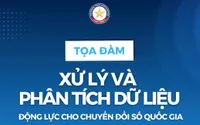 Ngày mai 28/5, Toạ đàm “Xử lý và phân tích dữ liệu - Động lực cho chuyển đổi số quốc gia” sẽ diễn ra tại Hà Nội