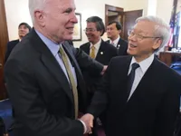 US senator McCain welcomes Party leader