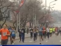 Hơn 600 vận động viên tham gia giải chạy marathon tại Triều Tiên