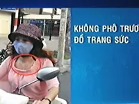 Lời khuyên tránh bị cướp khi đi xe máy