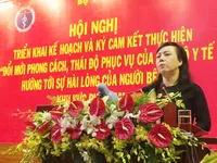 Đổi mới phong cách, thái độ phục vụ của cán bộ y tế