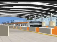 Lắp đặt dầm cầu đầu tiên tuyến Metro Bến Thành - Suối Tiên