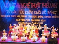 Trao giải Liên hoan nghệ thuật thiếu nhi các tỉnh phía Bắc 2015