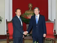 Cambodian CPP Officials visit to Vietnam