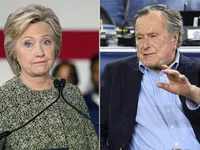 Cựu Tổng thống Bush cha sẽ bỏ phiếu cho bà Clinton